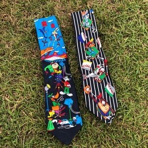 Vintage Looney Toon Tie Bundle